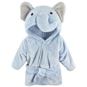 Plush Elephant Baby Robe